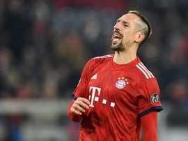 Franck Ribéry buteur lors de la victoire. AFP