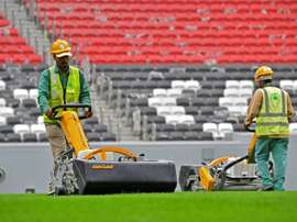 Les organisateurs du Mondial 2022 vont supprimer des emplois. AFP