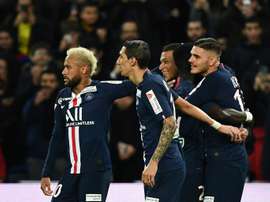 Le Paris Saint-Germain au pied du mur. AFP