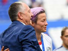L'OL en négociations pour reprendre le club de Rapinoe. AFP