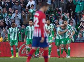 L'Atlético ne profite pas du match nul du Barça hier. AFP