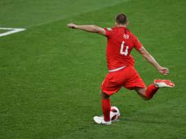 Eric Dier buteur décisif aux tirs au but lors de la qualification de l'Angleterre. AFP