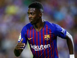 Pep Segura volvió a defender a Dembélé. AFP