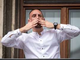 Franck Ribéry au tribunal à Marseille pour un litige l'opposant à son ex-agent. AFP