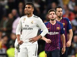 Casemiro parle de Vinicius. AFP