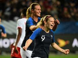 Les Bleues s’imposent face au Canada sur la plus petite des marges. AFP