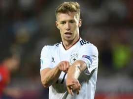 Mitchell Weiser, auteur de l'unique but du match. AFP