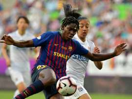 Asisat Oshoala, meilleure joueuse africaine de l'année. AFP