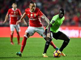 Le milieu de terrain défensif ghanéen Alhassan Wakaso sous le maillot de Rio Ave. AFP