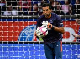 Buffon will line up against his former teammates son. AFP