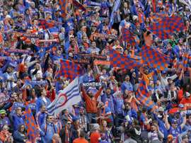 Les supporters de Cincinnati lors dun match contre Portland. AFP