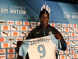 Mario Balotelli já chegou a Marselha. AFP