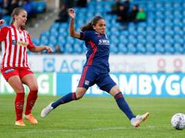 Lyon a gagné contre Avaldsnes. AFP