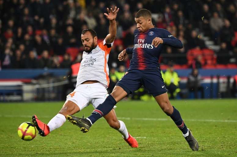 Mbappé pidió el cuarto gol contra el Montpellier sin éxito - BeSoccer