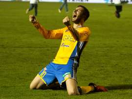 André-Pierre Gignac à la fin du match gagné aux tirs au buts devant l'America de Mexico, AFP