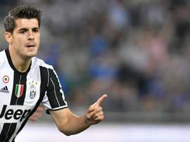 Morata dans les petits papiers de Pirlo. AFP