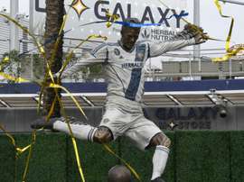 Une belle statue pour Beckham. AFP