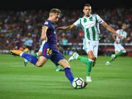 Deulofeu soma apenas 883 minutos, dois gols e três assistências pelo clube catalão. EFE
