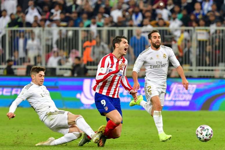 Morata está lesionado. AFP
