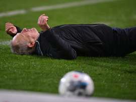 Christian Streich lleva siendo entrenador del Freiburg desde 2012. AFP/Archivo