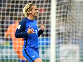 Griezmann habló sobre el sorprendente empate de Francia ante Luxemburgo. AFP
