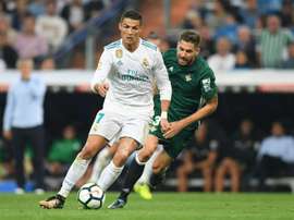 It was not Ronaldo's game. AFP