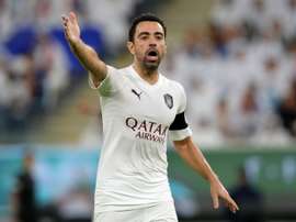 Xavi estreará como técnico em contra time espanhol. AFP