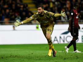 Donnarumma is considered one of the most promising talents in Europe. AFP