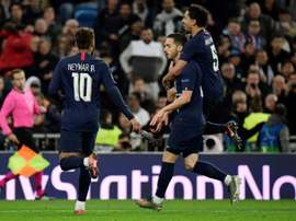 Sarabia parle de l'attaque du PSG. AFP
