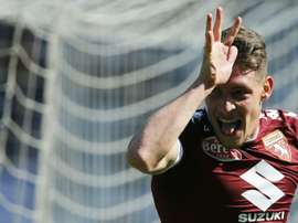 Belotti a segno 5 volte nell'amichevole di oggi. AFP