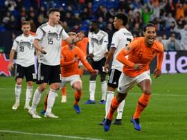 Van Dijk stunned Germany. AFP