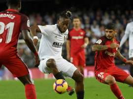 O belga Michy Batshuayi. AFP