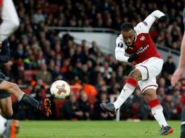 Lacazette fait partie de la dream-team. AFP
