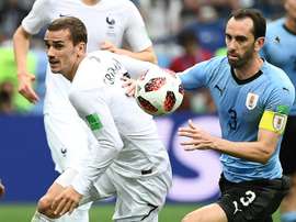 Griezmann va voyer en Uruguay. AFP