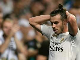 Lattaquant gallois du Real Madrid Gareth Bale. AFP