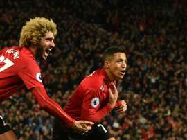 L'attaquant de Manchester United Alexis Sanchez. AFP