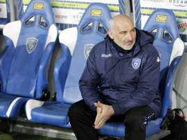 François Ciccolini, alors entraîneur de Bastia. AFP