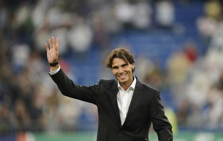 Rafael Nadal would make a great Real Madrid president according to Florentino Perez. AFP
