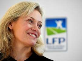 La présidente de la LFP Nathalie Boy de la Tour. AFP