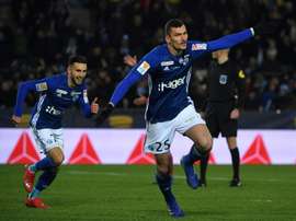 Les compos probables du match de Ligue 1 entre Strasbourg et Reims. AFP
