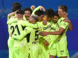 L'Atlético s'en sort encore à Eibar. afp