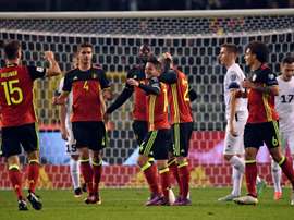 La Selección Belga ha hecho un partido redondo contra Estonia. EFE