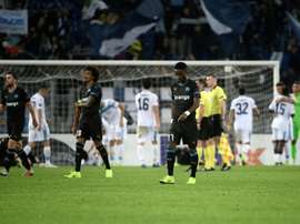 Les Marseillais abattus. AFP