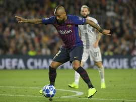 FC Barcelone Arturo Vidal . AFP