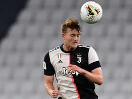De Ligt overcomes COVID-19. AFP
