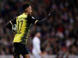 Aubameyang pourrait finalement opter pour la lucrative Super League chinoise. AFP