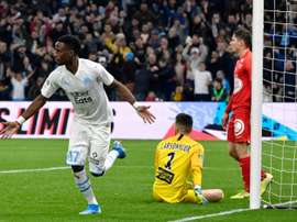 Bouna Sarr ouvre la marque contre Brest. AFP