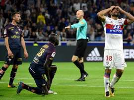 Lyon e Dijon empataram a três bolas. AFP