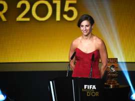 Carli Lloyd, capitana de la selección de Estados Unidos y ganadora del Balón de Oro.