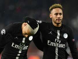 Neymar encense Kylian Mbappé. AFP